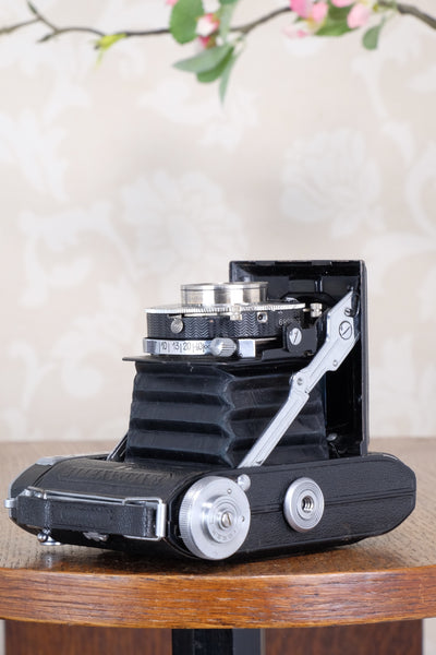 Rare! 1938 Balda Baldaxette, 6x4.5 Coupled Rangefinder camera, CLA'd, Freshly Serviced!