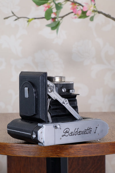 Rare! 1938 Balda Baldaxette, 6x4.5 Coupled Rangefinder camera, CLA'd, Freshly Serviced!