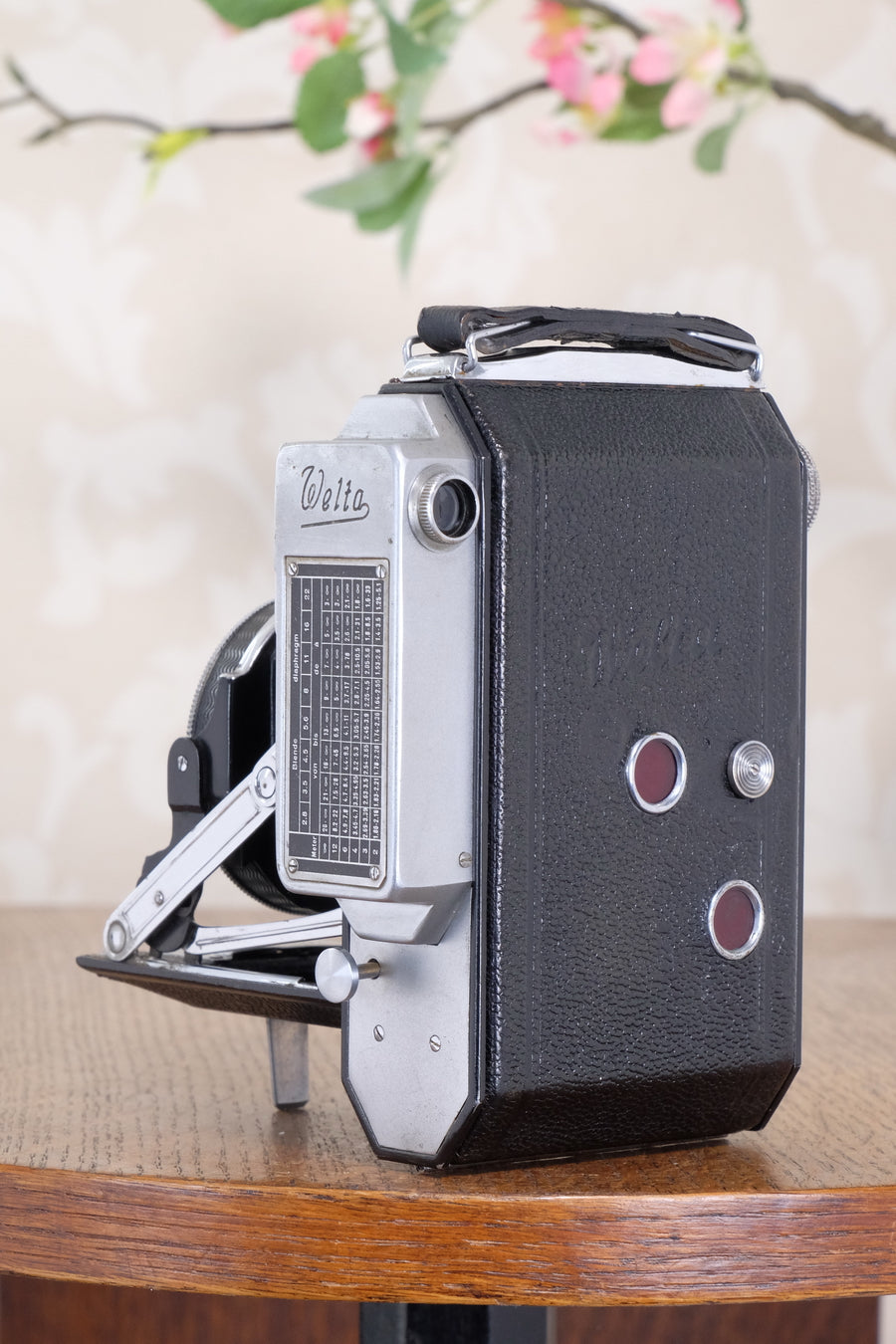 1939 WELTA WELTUR, Medium format, Coupled Rangefinder Camera, with original mask CLA'd, Freshly serviced!