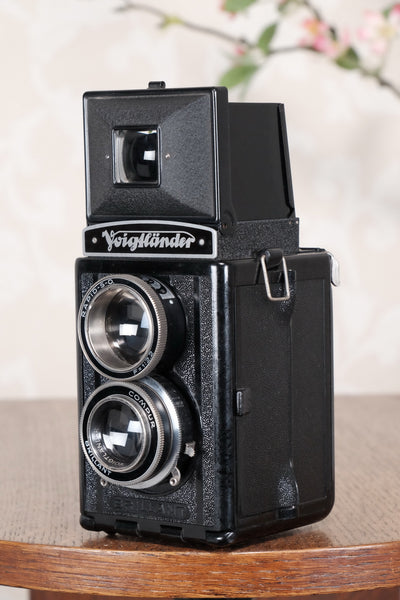1938 Voigtlander Brillant 6x6 TLR, CLA'd, Freshly Serviced! - Voigtlander- Petrakla Classic Cameras