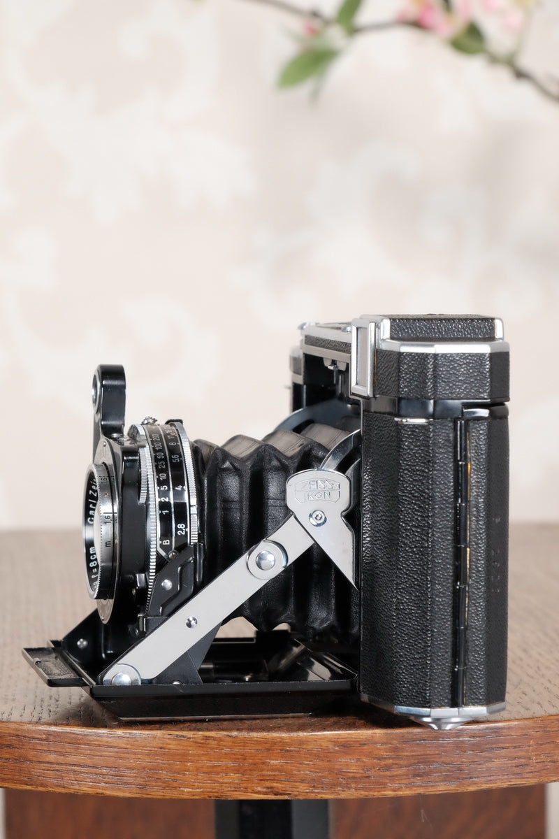 Superb! 1938 Zeiss Ikon Super Ikonta 6x6, Tessar lens, CLA'd, Freshly Serviced! - Zeiss-Ikon- Petrakla Classic Cameras