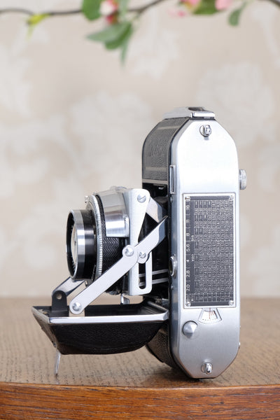 Near Mint! 1938 Welta Weltini, 35mm Rangefinder Camera, CLA'd, Freshly Serviced!