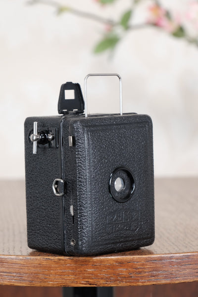 1930 Zeiss Ikon Baby Box Tengor with original box, Freshly Serviced, CLA'd! - Zeiss-Ikon- Petrakla Classic Cameras