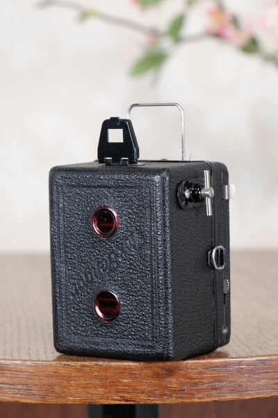 1930 Zeiss Ikon Baby Box Tengor with original box, Freshly Serviced, CLA'd! - Zeiss-Ikon- Petrakla Classic Cameras