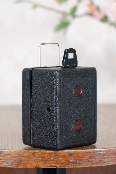 1930 Zeiss Ikon Baby Box Tengor with original box, Freshly Serviced, CLA'd! - Zeiss-Ikon- Petrakla Classic Cameras