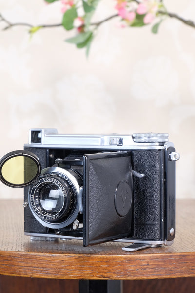 Rare! 1939 Voigtlander “Klein Bessa” 66 with Heliar lens! CLA'd, Freshly Serviced!