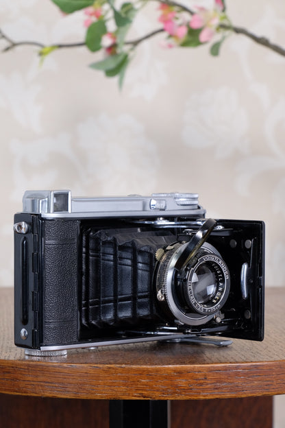 Rare! 1939 Voigtlander “Klein Bessa” 66 with Heliar lens! CLA'd, Freshly Serviced!