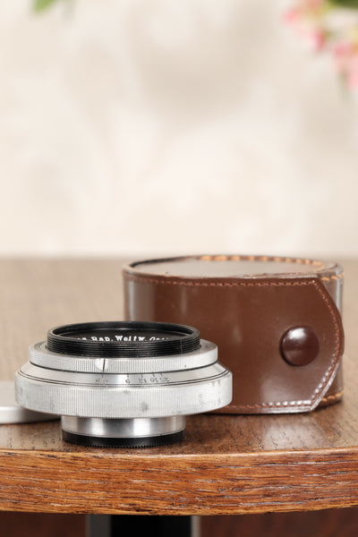 SUPERB! Plaubel Wide Angle lens. The rare Orthar lens. Fits Plaubel Makina III, medium format coupled Rangefinder camera. - Plaubel- Petrakla Classic Cameras