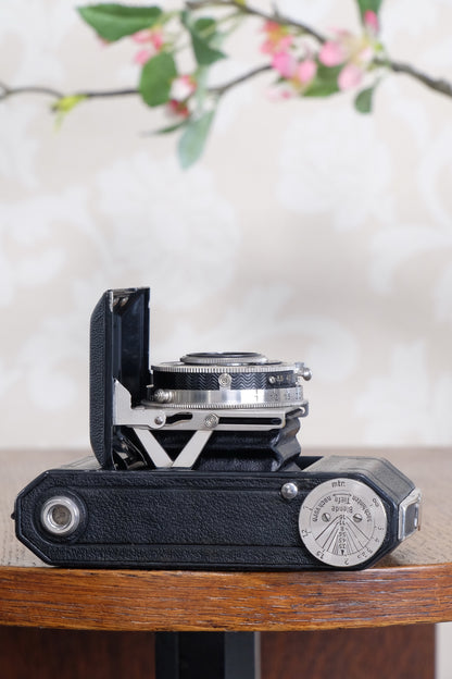 THE ORIGINAL FIRST VERSION, 1934 Black Kodak Retina, model 117, CLA'd, Freshly Serviced!