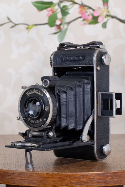 1935 Voigtlander Inos II 6x9 Folder, CLA’d, Freshly Serviced!