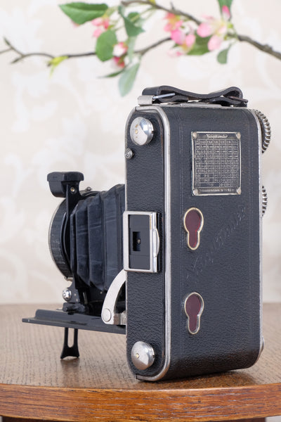 1935 Voigtlander Inos II 6x9 Folder, CLA’d, Freshly Serviced!
