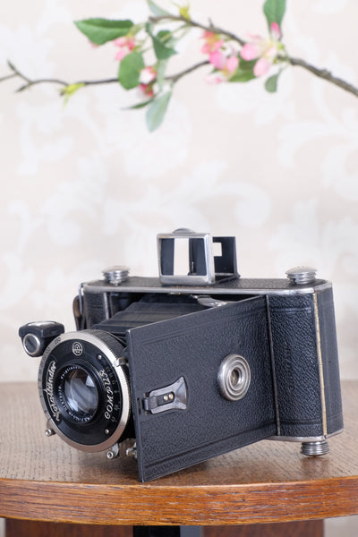 1935 Voigtlander Inos II 6x9 Folder, CLA’d, Freshly Serviced!