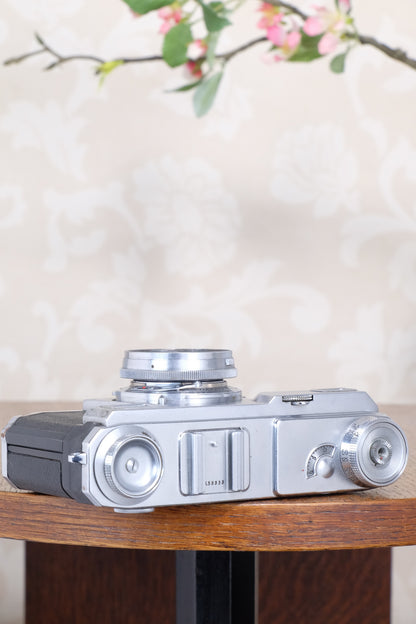 Superb! 1939 Zeiss Ikon Contax II Rangefinder Camera & Zeiss Sonnar lens, CLA'd, Freshly Serviced!