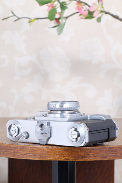Superb! 1939 Zeiss Ikon Contax II Rangefinder Camera & Zeiss Sonnar lens, CLA'd, Freshly Serviced!