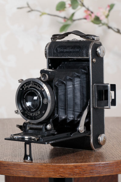 1934 Voigtlander Inos II 6x9 Folder, CLA’d, Freshly Serviced! - Voigtlander- Petrakla Classic Cameras