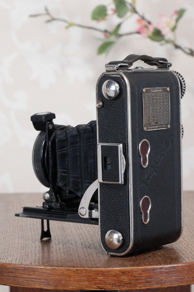 1934 Voigtlander Inos II 6x9 Folder, CLA’d, Freshly Serviced! - Voigtlander- Petrakla Classic Cameras
