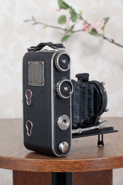 1934 Voigtlander Inos II 6x9 Folder, CLA’d, Freshly Serviced! - Voigtlander- Petrakla Classic Cameras