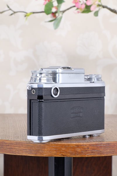 Near Mint! 1939 Zeiss Ikon Contax with Sonnar lens. , CLA'd, Freshly Serviced!