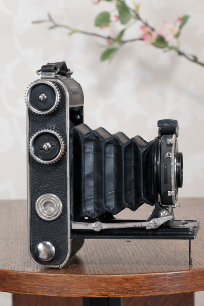 1934 Voigtlander Inos II 6x9 Folder, CLA’d, Freshly Serviced! - Voigtlander- Petrakla Classic Cameras