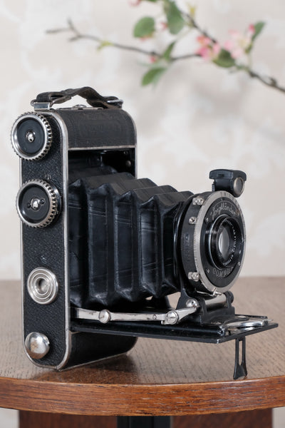 1934 Voigtlander Inos II 6x9 Folder, CLA’d, Freshly Serviced! - Voigtlander- Petrakla Classic Cameras