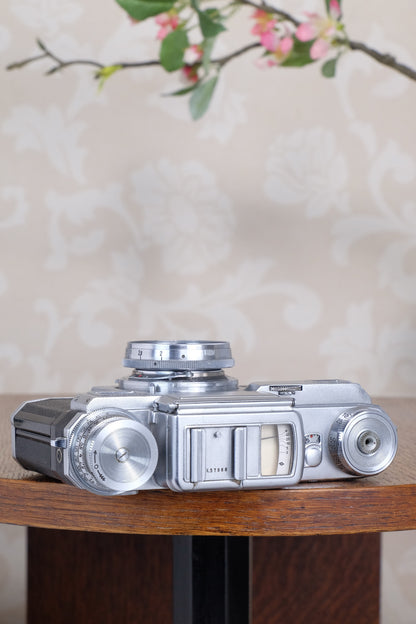 Near Mint! 1939 Zeiss Ikon Contax with Sonnar lens. , CLA'd, Freshly Serviced!