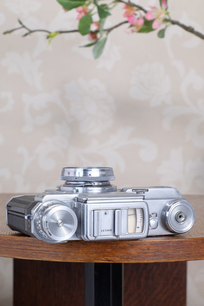 Near Mint! 1939 Zeiss Ikon Contax with Sonnar lens. , CLA'd, Freshly Serviced!