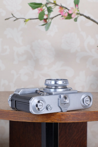 Near Mint! 1939 Zeiss Ikon Contax with Sonnar lens. , CLA'd, Freshly Serviced!