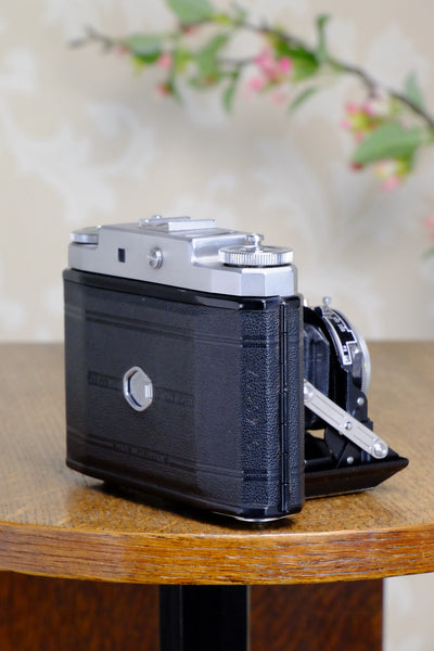 Near Mint! 1955 Zeiss-Ikon 6x6 Folder, CLA’d FRESHLY SERVICED! - Zeiss-Ikon- Petrakla Classic Cameras