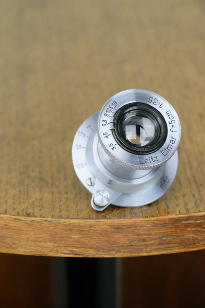 1937 LEITZ LEICA 50mm Elmar lens. - Leitz- Petrakla Classic Cameras