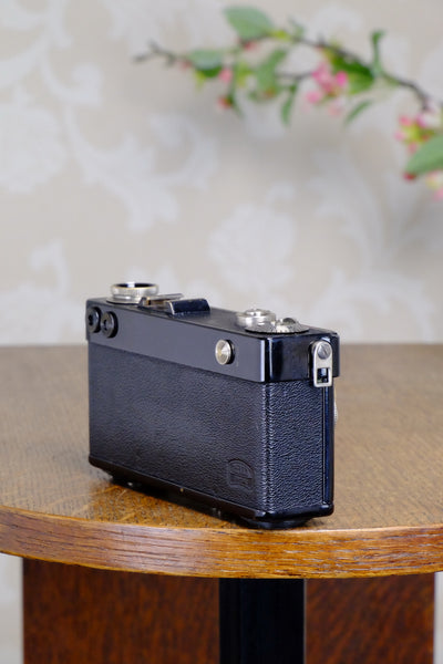 SUPERB! 1936 Zeiss Ikon Contax I, 35mm rangefinder, CLA’d, FRESHLY SERVICED - Zeiss-Ikon- Petrakla Classic Cameras