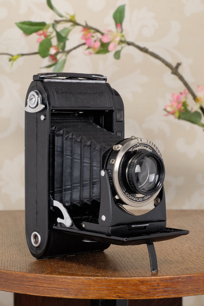 Superb! 1939 Voigtlander 6x9 Bessa Rangefinder. Freshly Serviced, CLA'd.