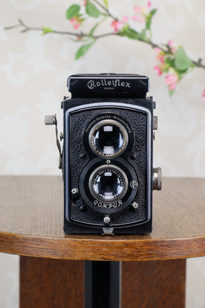 ローライスタンダード カールツァイス テッサー3.5f7.5 Rolleiflex Standard Carl Zeiss Jena Tessar 7.5cm f3.5 ローライ