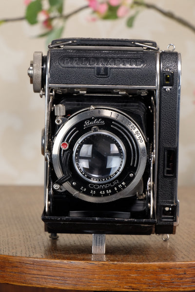 Rare! 1936 Balda Baldaxette, 6x4.5 Coupled Rangefinder camera, Freshly Serviced!, CLA'd