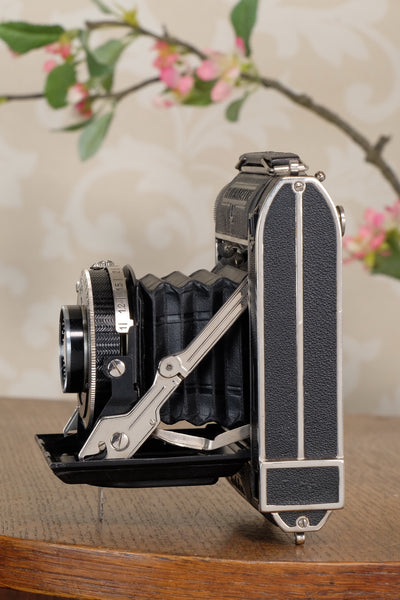 Rare! 1936 Balda Baldaxette, 6x4.5 Coupled Rangefinder camera, Freshly Serviced!, CLA'd