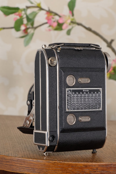 Rare! 1936 Balda Baldaxette, 6x4.5 Coupled Rangefinder camera, Freshly Serviced!, CLA'd