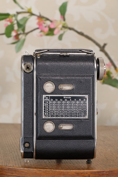 Rare! 1936 Balda Baldaxette, 6x4.5 Coupled Rangefinder camera, Freshly Serviced!, CLA'd