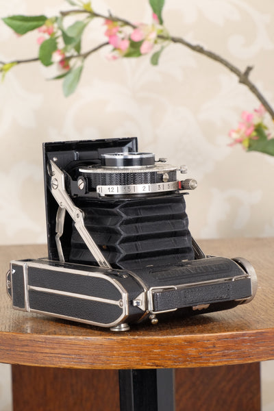 Rare! 1936 Balda Baldaxette, 6x4.5 Coupled Rangefinder camera, Freshly Serviced!, CLA'd