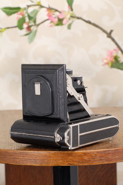 Rare! 1936 Balda Baldaxette, 6x4.5 Coupled Rangefinder camera, Freshly Serviced!, CLA'd