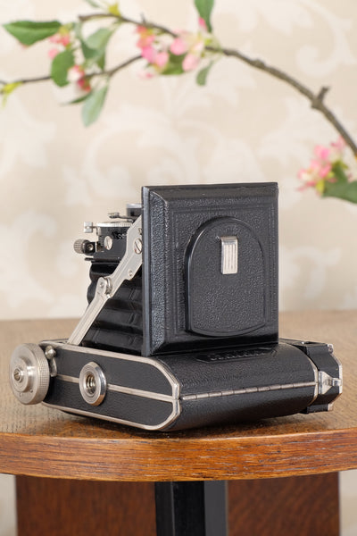 Rare! 1936 Balda Baldaxette, 6x4.5 Coupled Rangefinder camera, Freshly Serviced!, CLA'd
