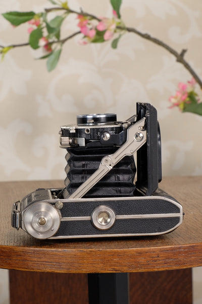 Rare! 1936 Balda Baldaxette, 6x4.5 Coupled Rangefinder camera, Freshly Serviced!, CLA'd