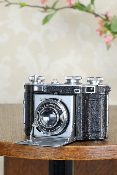 1937 35mm Certo Dollina III Rangefinder camera with f2.8/5cm Tessar lens, CLA'd, Freshly Serviced! - Certo- Petrakla Classic Cameras