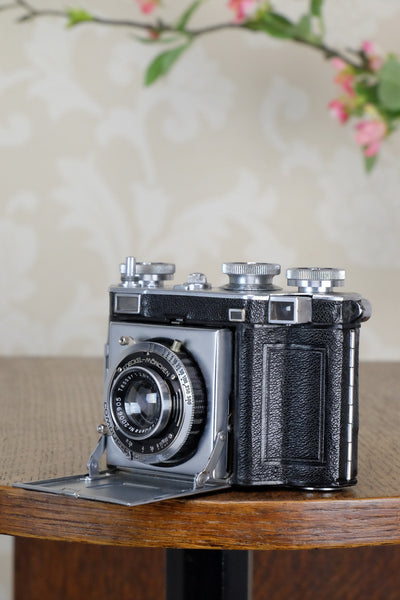 1937 35mm Certo Dollina III Rangefinder camera with f2.8/5cm Tessar lens, CLA'd, Freshly Serviced! - Certo- Petrakla Classic Cameras