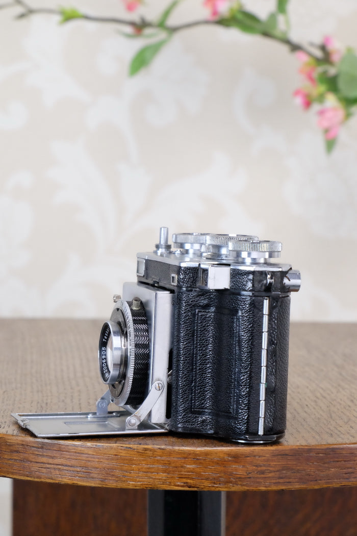 1937 35mm Certo Dollina III Rangefinder camera with f2.8/5cm Tessar lens, CLA'd, Freshly Serviced! - Certo- Petrakla Classic Cameras