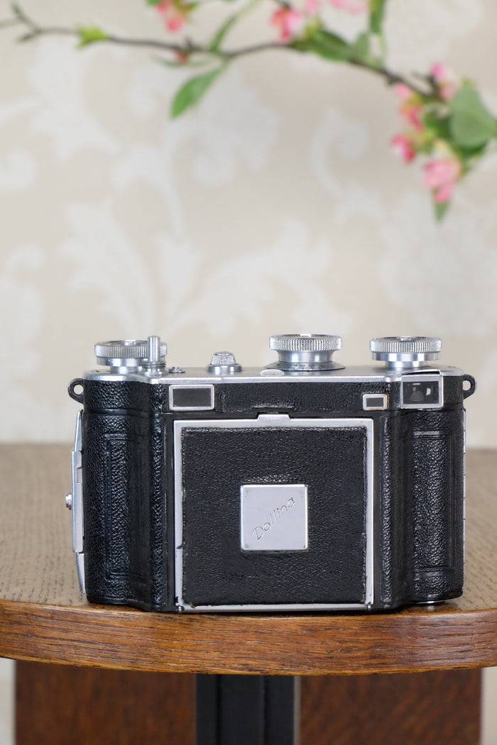 1937 35mm Certo Dollina III Rangefinder camera with f2.8/5cm Tessar lens, CLA'd, Freshly Serviced! - Certo- Petrakla Classic Cameras