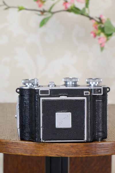1937 35mm Certo Dollina III Rangefinder camera with f2.8/5cm Tessar lens, CLA'd, Freshly Serviced! - Certo- Petrakla Classic Cameras