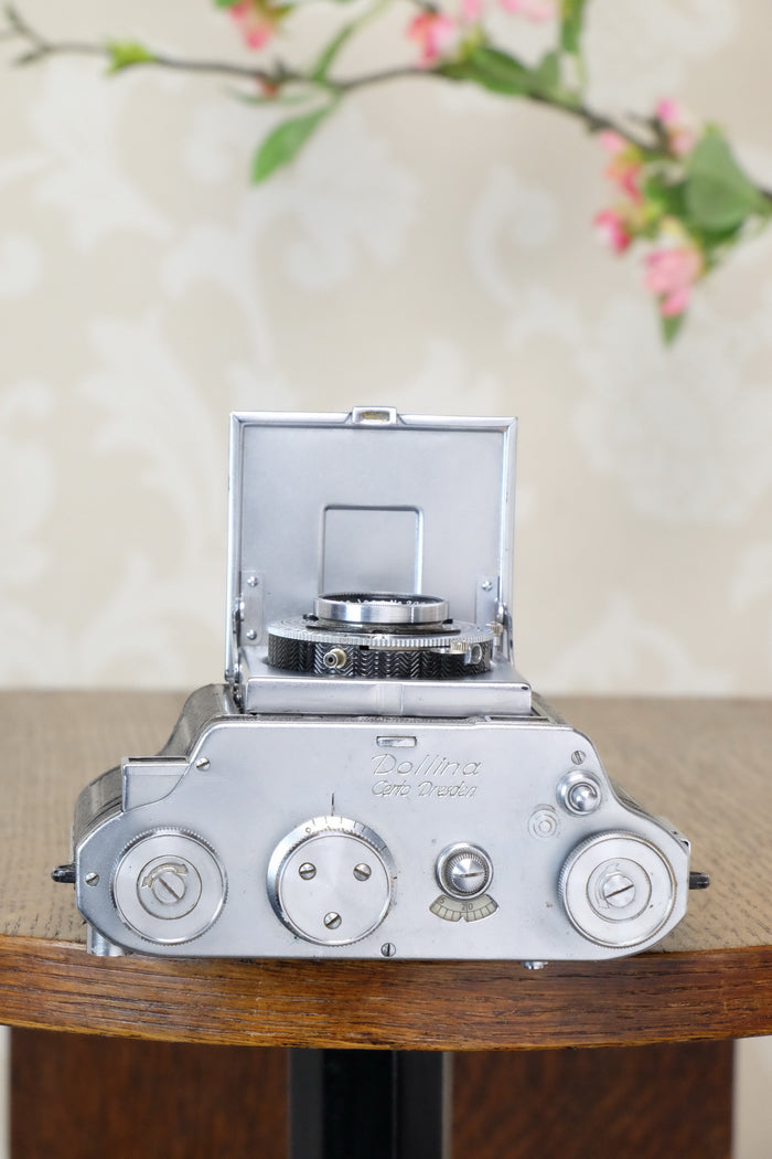 1937 35mm Certo Dollina III Rangefinder camera with f2.8/5cm Tessar lens, CLA'd, Freshly Serviced! - Certo- Petrakla Classic Cameras
