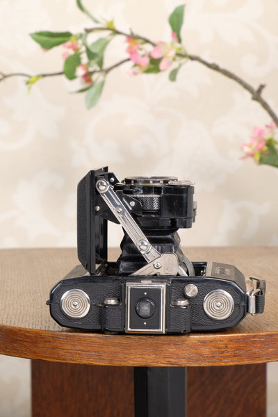Superb 1936 ZEISS-IKON SUPER IKONTA A, 6x4.5, Tessar lens, CLA’d, Freshly Serviced!