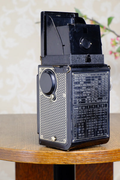 1934 Art-Deco Nickel-plated Rolleicord CLA’d Freshly Serviced! - Frank & Heidecke- Petrakla Classic Cameras