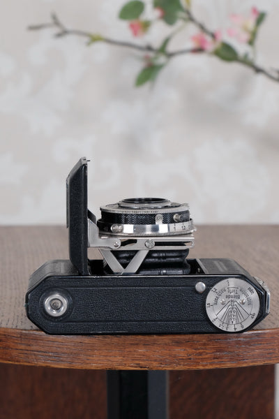 THE ORIGINAL FIRST VERSION, 1934 Black Kodak (Nagel) Retina, model 117, CLA'd, Freshly Serviced! - Kodak- Petrakla Classic Cameras