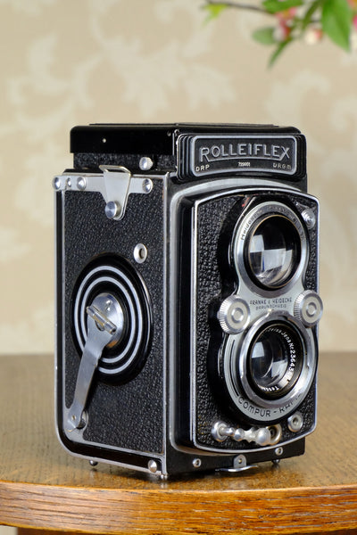 Excellent! 1938 Rolleiflex Automat, Freshly Serviced, CLA’d - Frank & Heidecke- Petrakla Classic Cameras